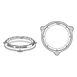 Helix Compose CFMK165 REN.1 til Dacia, Fiat, Nissan, Opel, Smart & Renault 6.5" FlexMount H�jttalerrammer