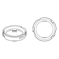 Helix Compose CFMK20 JLR.1 Til Jaguar & Land Rover 0.75" FlexMount Diskant h�jttalerrammer
