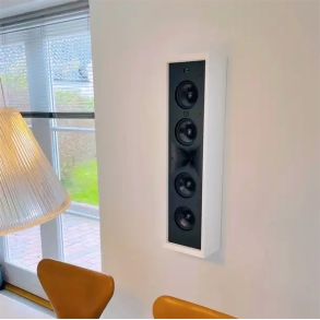 Clic IWOW Kabinet til JBL Synthesis SCL-6 Satin hvid med gr� h�jttalergitter