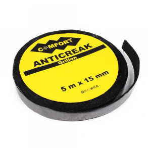 Comfort Mat Grillon tape (Antiknirk tape) 5 meter x 15 mm 