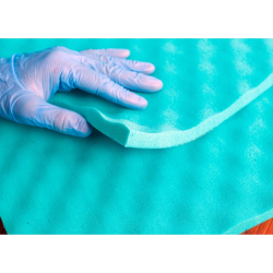 Comfort Mat Soft Wave Expert 15 mm Turkis bl�d �ggebakkeskum 1 ark (700x1000) 0,7 m2