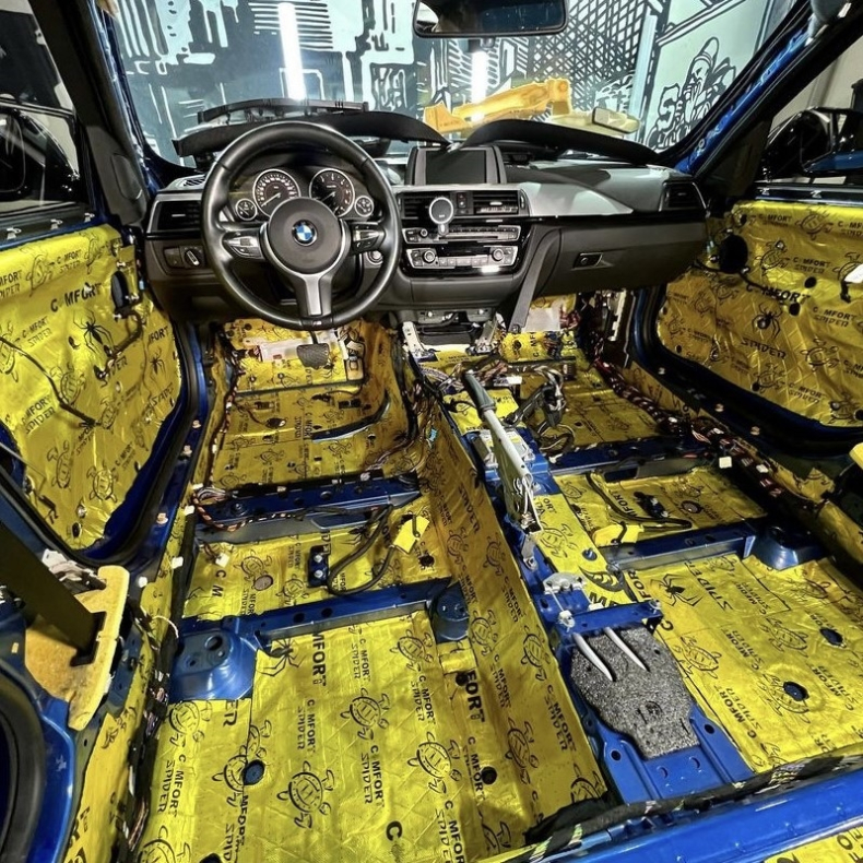 Comfort Mat Spider 3,5 mm Vibrationsd�mper 10 ark (500x700) 3,5 m2