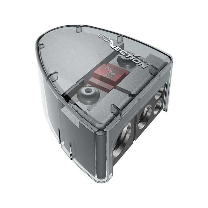 Connection BBC 41P Batteri terminal/Polsko med sikring til 1x 50mm2, 1x 25mm2 og 2x 8mm2 str�mkabel