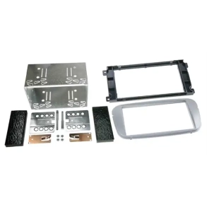 2-DIN Radioramme til Ford C-Max, Focus, Galaxy m.m. (S�lv)