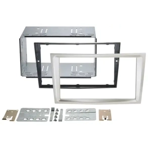 2-DIN Radioramme til Opel Antara, Astra m.m (Satin sten)