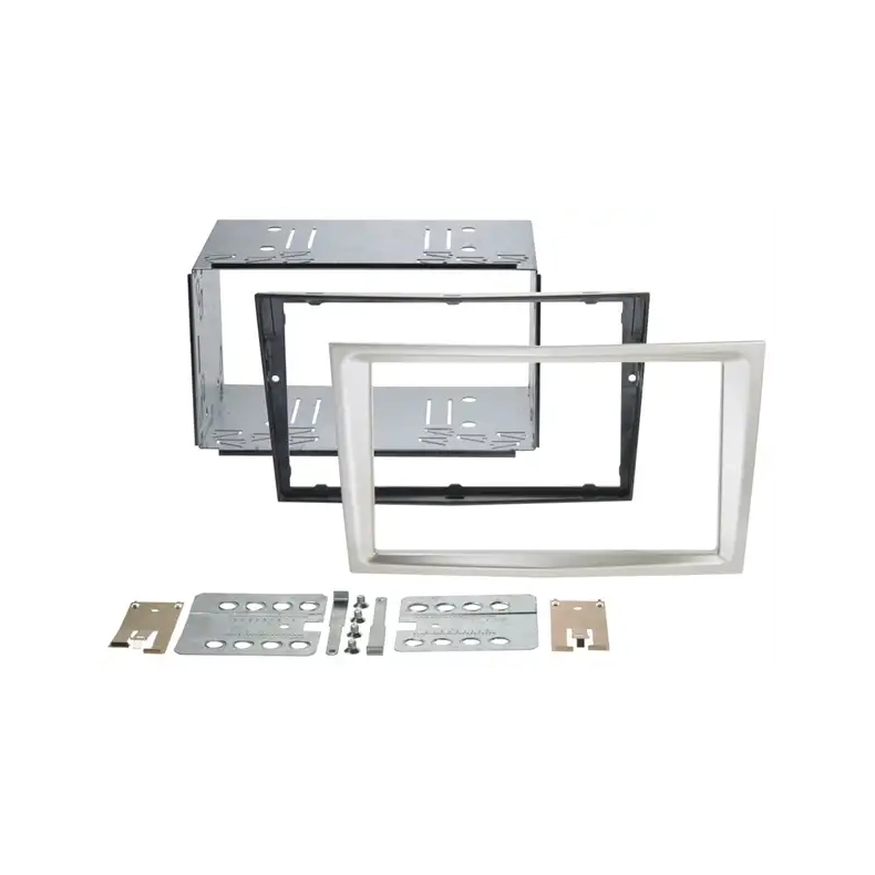 2-DIN Radioramme til Opel Antara, Astra m.m (Satin sten)