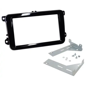 2-DIN Radioramme til Seat, Skoda & VW (Pianosort)