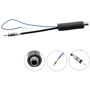 Antenneadapter med Phantom forst�rker til Audi, Seat, Skoda & VW med DIN stik