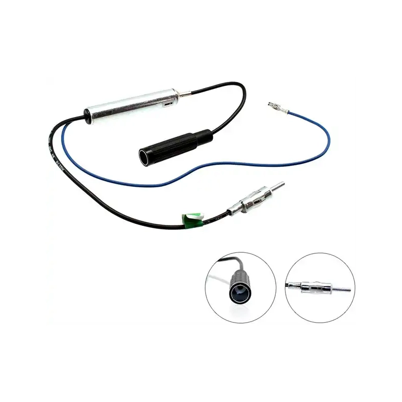 Antenneadapter DIN hun til DIN han med Phantom forst�rker