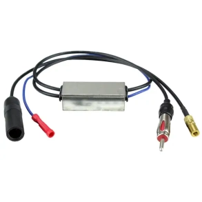 DAB+/FM Antennesplitter til bil med DIN og SMB stik