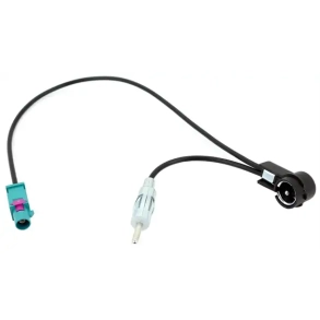 Antenneadapter til bil - ISO til FAKRA og DIN