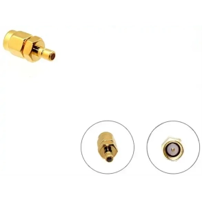 Antenneadapter SMB (push fit) til SMA (screw fit)