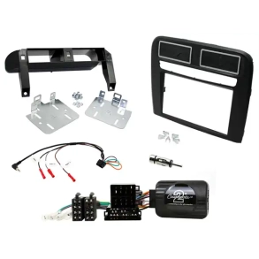 Komplet 2-DIN monteringss�t til Fiat Grande Punto (199) (Sort)