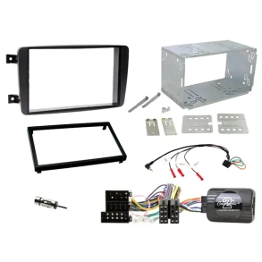 Komplet 2-DIN monteringss�t til Mercedes C-Klasse & CLK