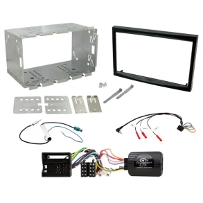 Komplet 2-DIN monteringss�t til Citroen, Fiat, Peugeot & Toyota