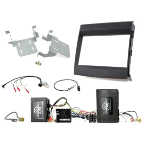Komplet 2-DIN monteringss�t til Porsche Cayenne (92A) m. PCM 3.1 & MOST 25 lydsystem