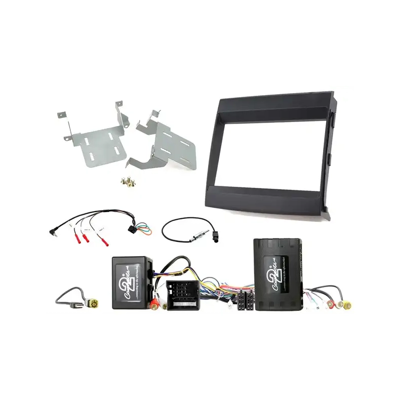 Komplet 2-DIN monteringss�t til Porsche Cayenne (92A) m. PCM 3.1 & MOST 25 lydsystem