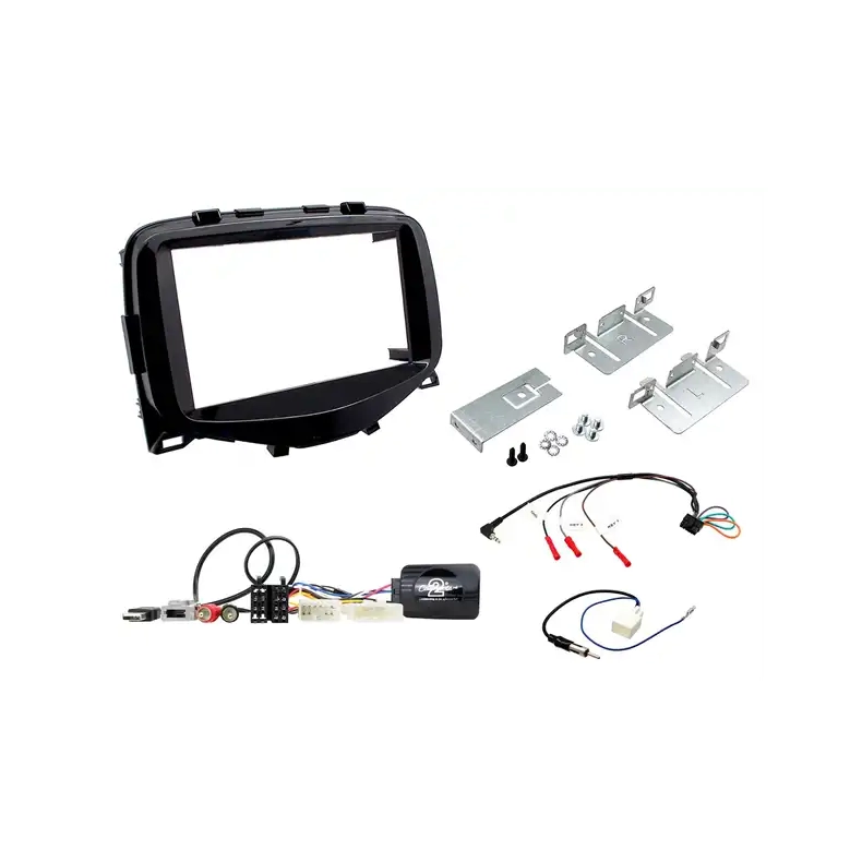 Komplet 2-DIN monteringss�t til Citroen C1, Peugeot 108 & Toyota Aygo