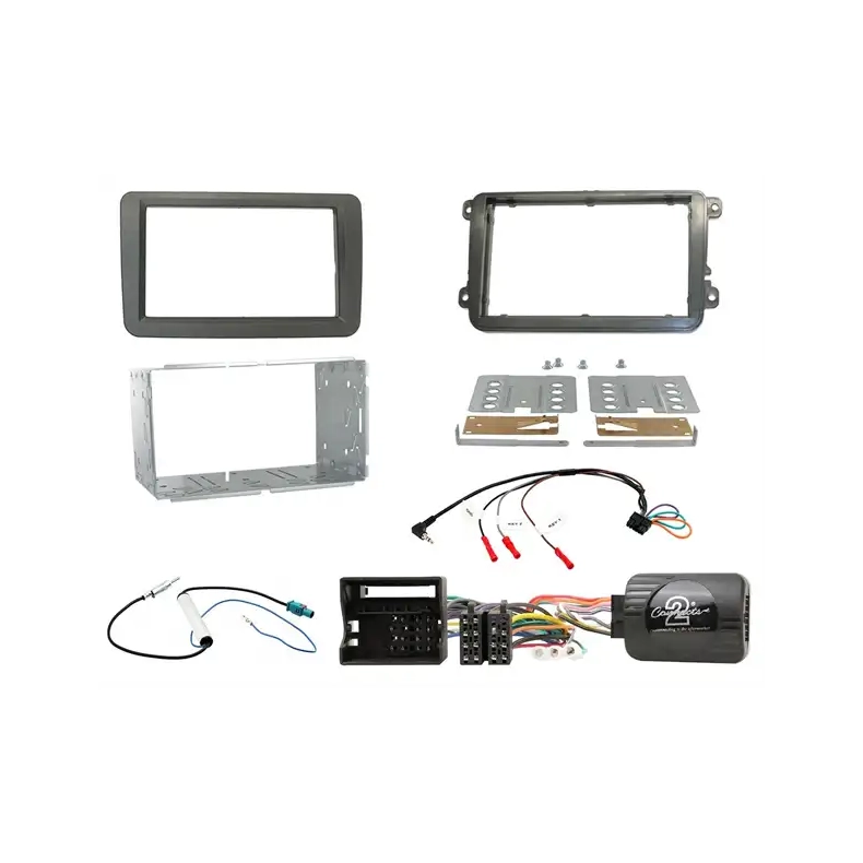 Komplet 2-DIN monteringss�t til Seat, Skoda & VW