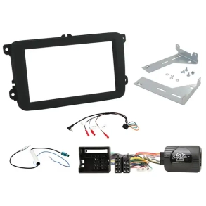 Komplet 2-DIN monteringss�t til Seat, Skoda & VW