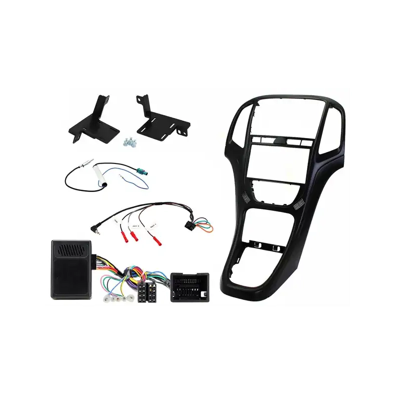 Komplet 2-DIN monteringss�t til Opel Astra (J) (Sort)