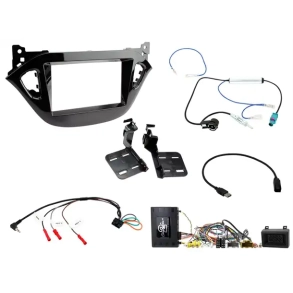 Komplet 2-DIN monteringss�t til Opel Corsa (E) (Pianosort)