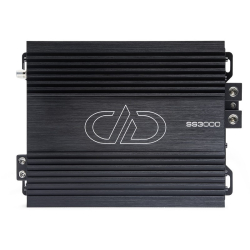 DD Audio SS3000 1-kanals forst�rker til bil med delefilter