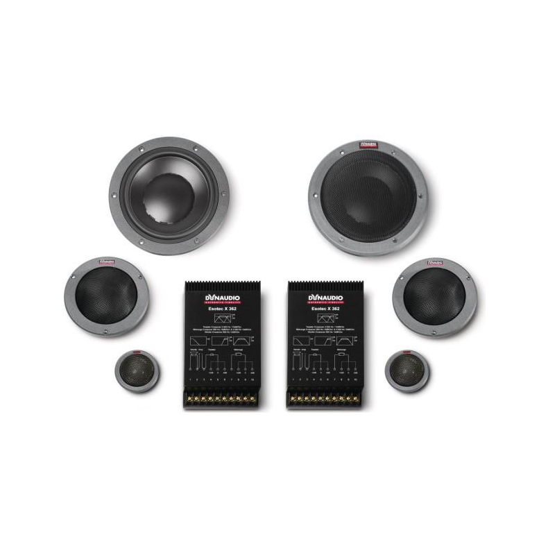 Dynaudio Esotec System 342 6.5" 3-vejs komponent h�jttalers�t til bil