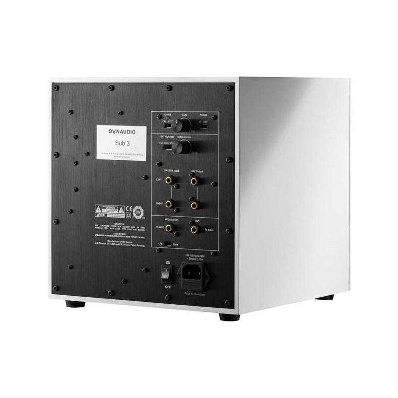 Dynaudio Sub 3 Hvid 9" Aktiv subwoofer