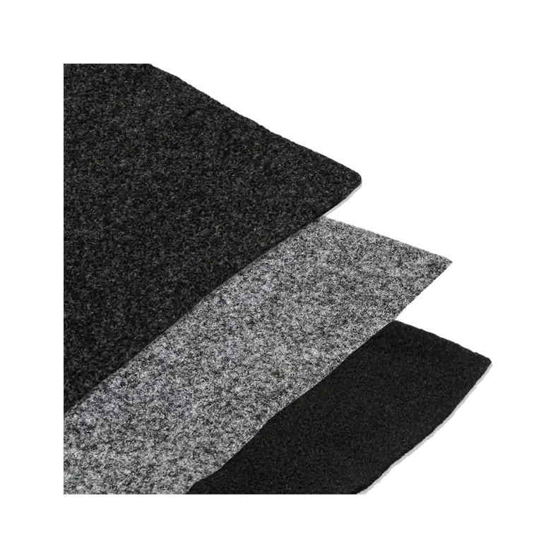 Lysegr� Filt til bekl�dning af kabinetter, paneler og hattehylder