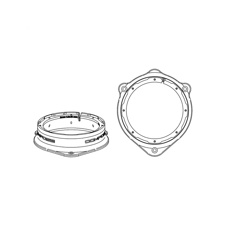 Helix Compose CFMK165 AUD.1 Til Audi, Lamborghini, Saab & Seat 6.5" FlexMount H�jttalerrammer