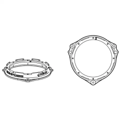 Helix Compose CFMK165 SCA.1 Til Scania R-Serie 6.5" FlexMount H�jttalerrammer