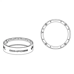 Helix Compose CFMK165 SKO.1 Til Skoda Enyaq & Karoq 6.5" FlexMount H�jttalerrammer