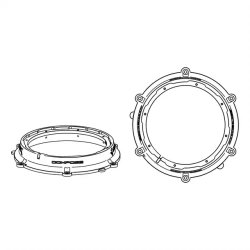 Helix Compose CFMK200 POR.1 Til Porsche 8" FlexMount H�jttalerrammer