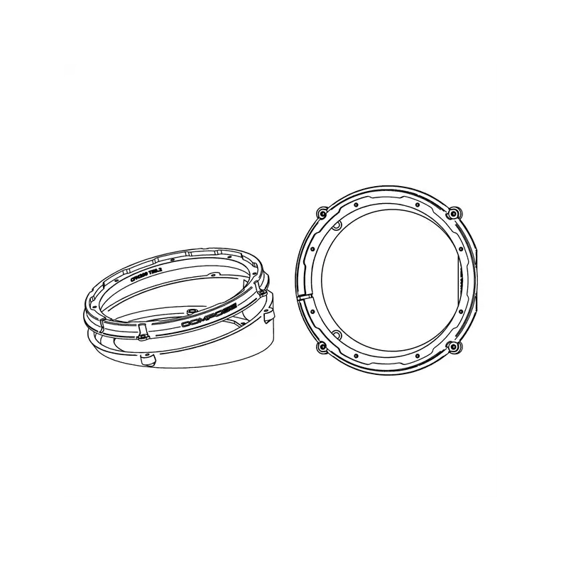 Helix Compose CFMK200 TES.2 Til Tesla Model S & Model X 8" FlexMount H�jttalerrammer