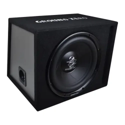 Ground Zero GZIB 30BR 12" subwoofer i kabinet til bil
