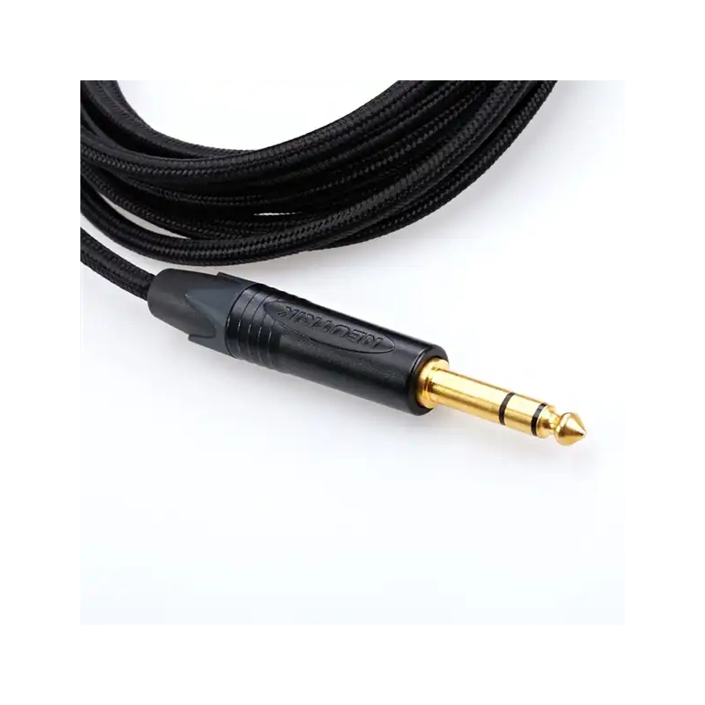 Hifiman H�retelefon kabel med 6.35mm Jackstik 3 Meter