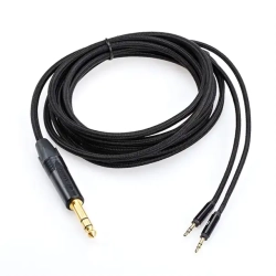 Hifiman H�retelefon kabel med 6.35mm Jackstik 3 Meter