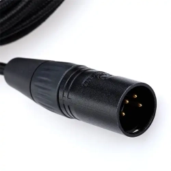 Hifiman Balanceret h�retelefon kabel med XLR 4-pins 3 Meter