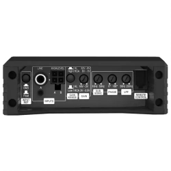 Helix Amplify 201 X-Over 1-kanals monoblok forst�rker til bil med fjernbetjening