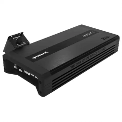 Helix Amplify 201 X-Over 1-kanals monoblok forst�rker til bil med fjernbetjening