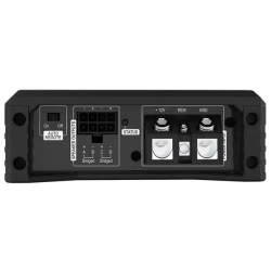 Helix Amplify 201 X-Over 1-kanals monoblok forst�rker til bil med fjernbetjening