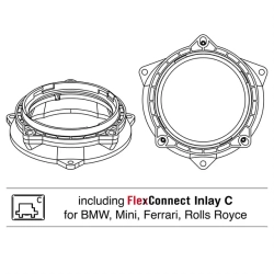 Helix Compose CFMK100 BMW.4 Til BMW X5 (F15) & X6 (F16) 4" FlexMount H�jttalerrammer