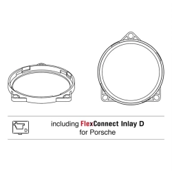 Helix Compose CFMK100 POR.1 Til Porsche 4" FlexMount h�jttalerrammer