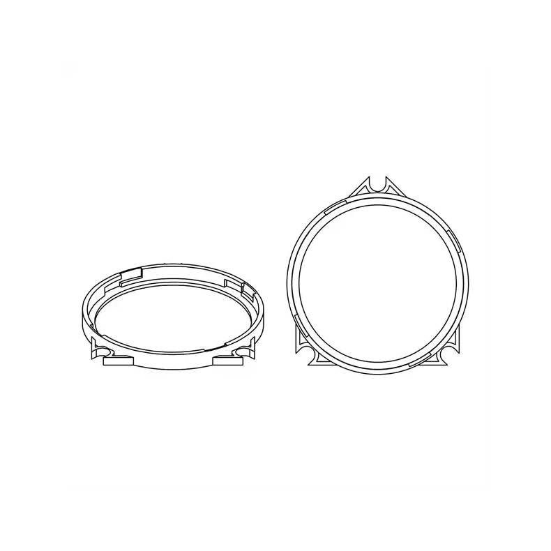 Helix Compose CFMK100 VOL.1 Til Polestar 2, Volvo & VW 4" FlexMount H�jttalerrammer