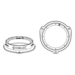 Helix Compose CFMK165 AUD.2 Til Audi, Cupra & Seat 6.5" FlexMount H�jttalerrammer