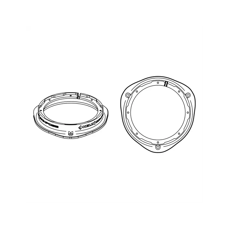 Helix Compose CFMK165 FOR.2 Til Ford Transit & VW Transporter (T8) 6.5" FlexMount H�jttalerrammer