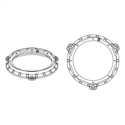 Helix Compose CFMK165 HYU.2 Til Hyundai 6.5" FlexMount H�jttalerrammer