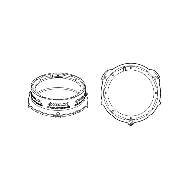 Helix Compose CFMK165 JLR.2 Til Jaguar & Land Rover 6.5" FlexMount H�jttalerrammer