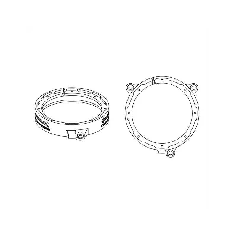 Helix Compose CFMK165 MB.4 Til Mercedes G-Klasse (W463) 6.5" FlexMount H�jttalerrammer